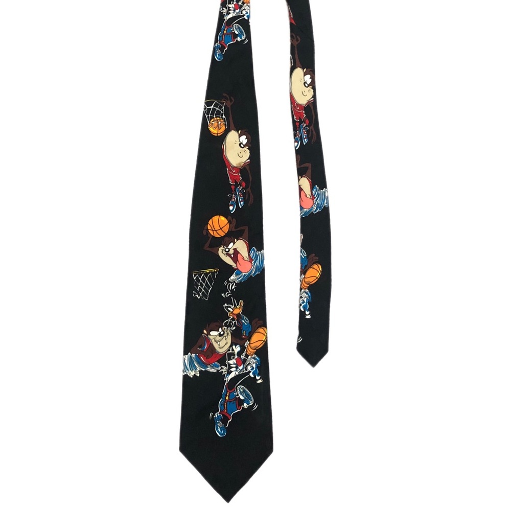 1995 Looney Tunes Basketball Space Jam Tie